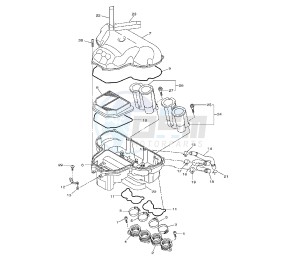 FZ8-S 800 drawing INTAKE