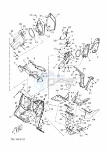 CZD300D-A XMAX 300 TECH MAX (BMK2) drawing ELECTRICAL 2