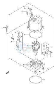 DF 250 drawing PTT Motor