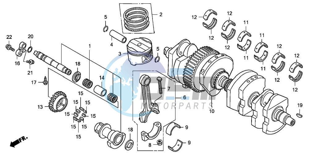 CRANKSHAFT/PISTON