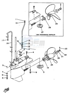 90A drawing LOWER-CASING-x-DRIVE