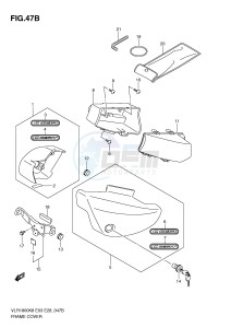 VLR1800 (E3-E28) drawing FRAME COVER (MODEL L0)