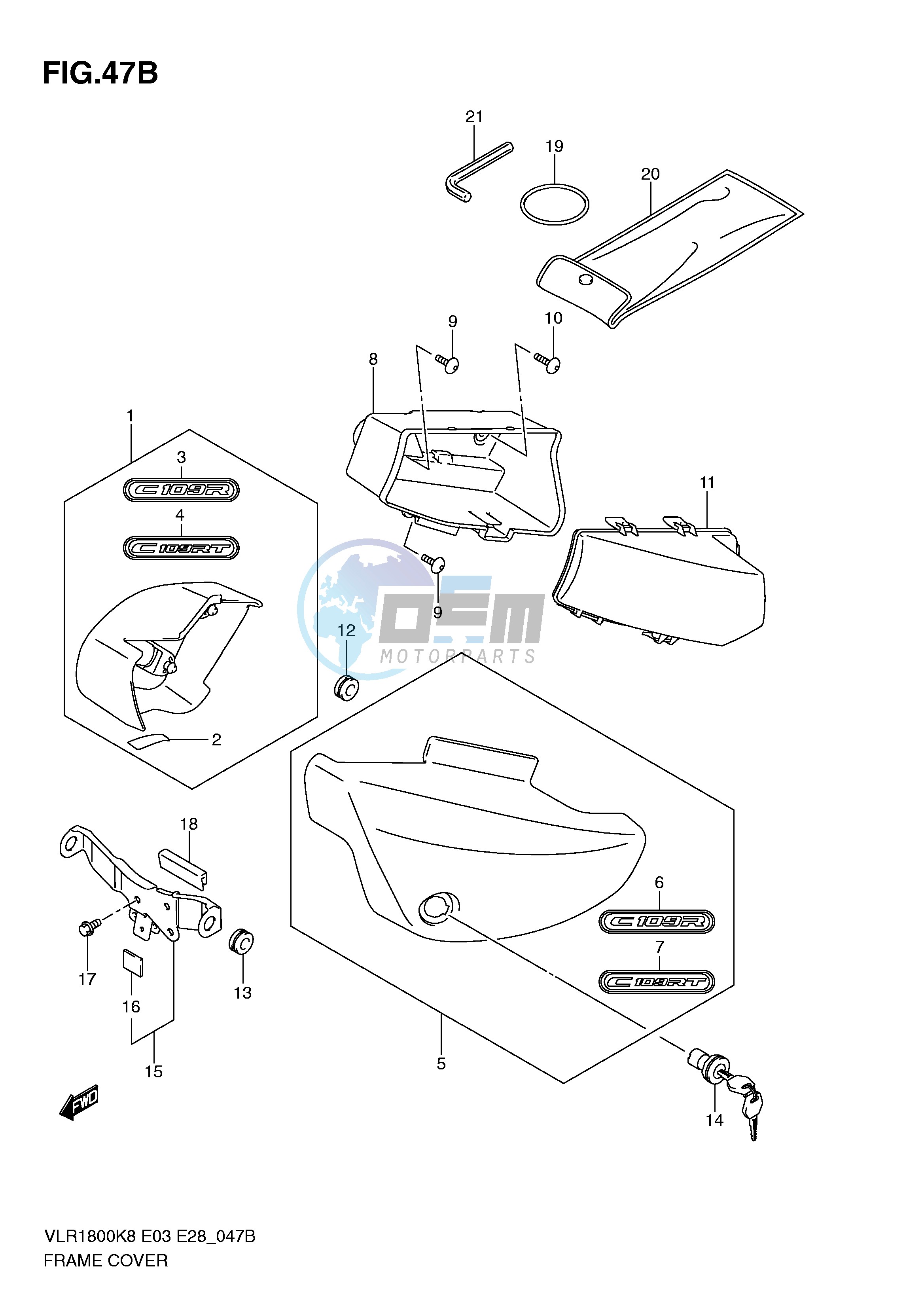 FRAME COVER (MODEL L0)