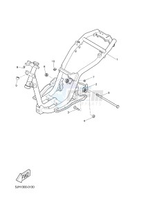 EW50N STUNT NAKED (3C7B) drawing FRAME