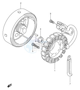 VL125 (E2) drawing MAGNETO