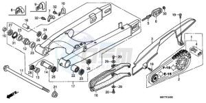 XL1000VA9 Ireland - (EK / ABS) drawing SWINGARM