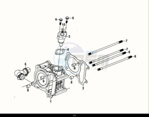 FIDDLE IV 125 LC ABS (XG12WW-EU) (M0) drawing CYLINDER