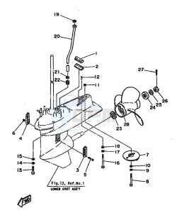 50ETN drawing LOWER-CASING-x-DRIVE-2