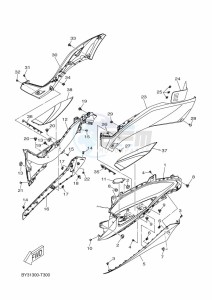 CZD250-A  (B8Y4) drawing STAND & FOOTREST 2