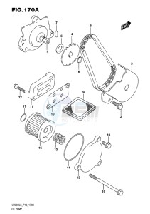 UH200 BURGMAN EU drawing OIL PUMP