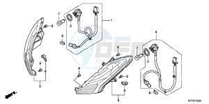 SH125RC drawing WINKER