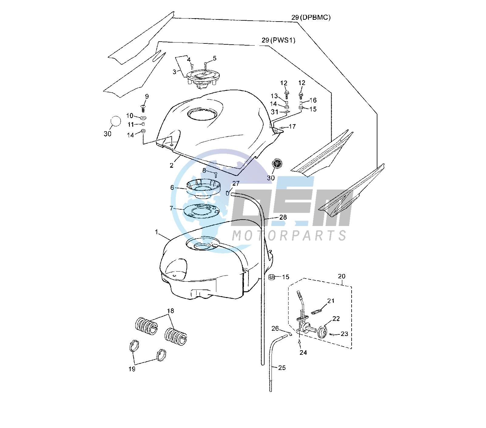 FUEL TANK 5WXR