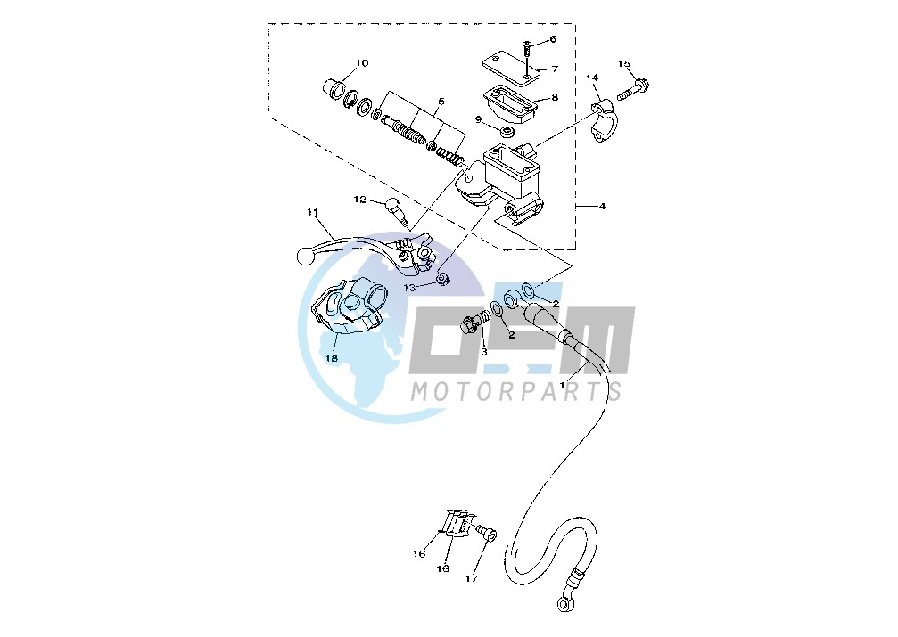 FRONT MASTER CYLINDER