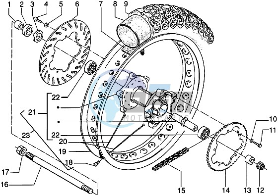 Rear Wheel