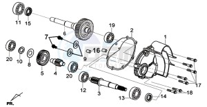 JOYRIDE S 125I (LF12W2-EU) (L7-L9) drawing DRIVE SHAFT