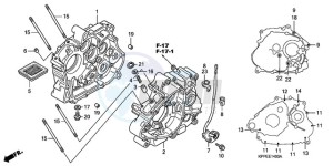 CBR125RWA Korea - (KO) drawing CRANKCASE