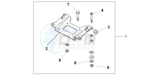 FJS600A SILVER WING drawing CARRIER BRACKET