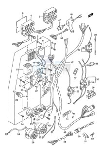 DT 140 drawing Electrical (1986 to 2000)