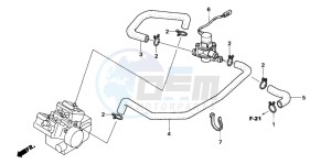 VFR800A drawing AIR INJECTION VALVE