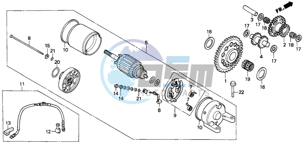 STARTER MOTOR