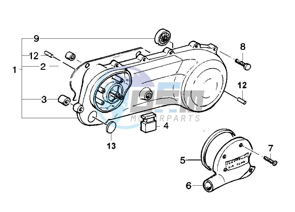 Clutch cover