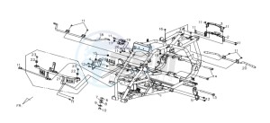 QUAD LANDER 300S drawing FRAME