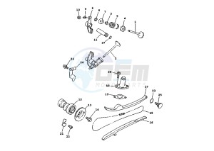 XC FLY ONE R 150 drawing VALVE