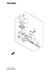 UH125 ABS BURGMAN EU drawing REAR MASTER CYLINDER