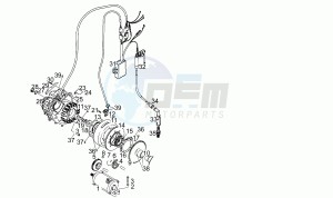 Pegaso 650 drawing Cdi magneto assy N-S