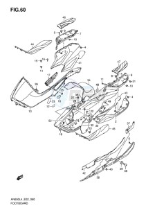 AN650Z ABS BURGMAN EXECUTIVE EU drawing FOOTBOARD