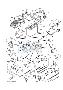 YFM700FWBD YFM70KPSH KODIAK 700 EPS SPECIAL EDITION (B329) drawing ELECTRICAL 1