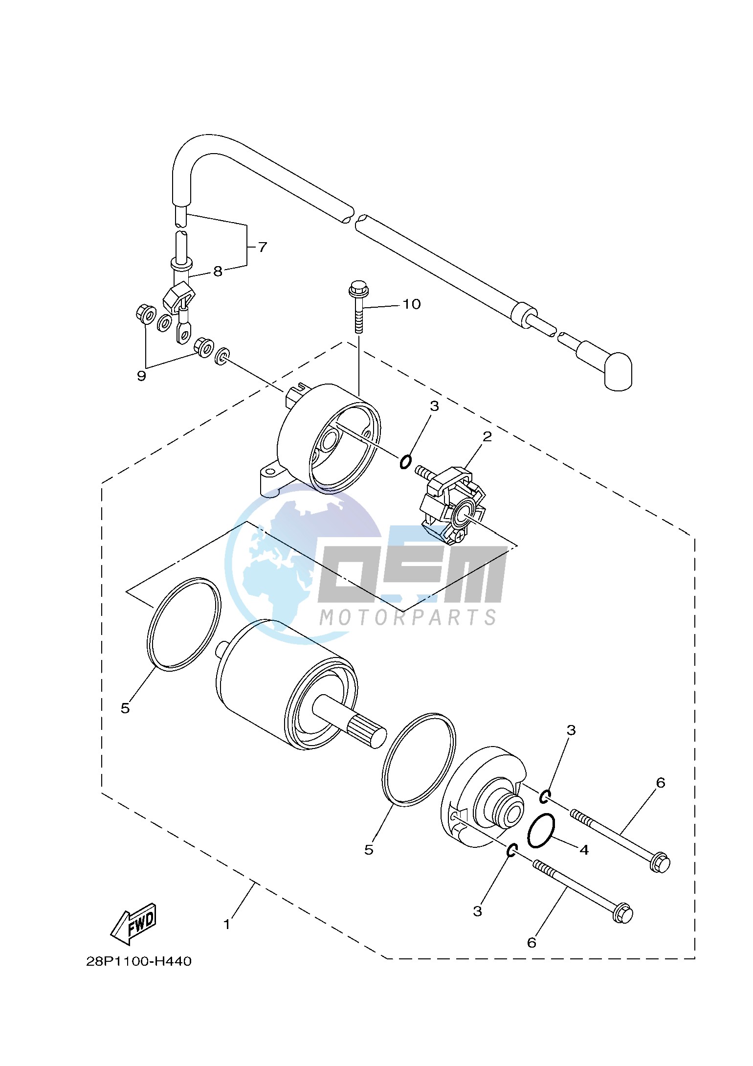 STARTING MOTOR