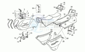 Strada 1000 drawing Body