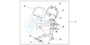 NSA700A9 Europe Direct - (ED / MME) drawing BACKREST *NHB01*