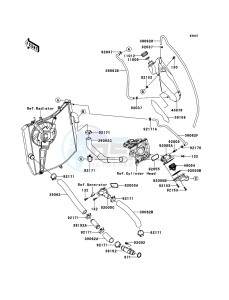 NINJA_ZX-10R ZX1000JBF FR GB XX (EU ME A(FRICA) drawing Water Pipe