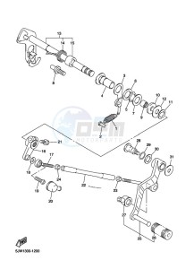 FJR1300-AE (B96S) drawing SHIFT SHAFT