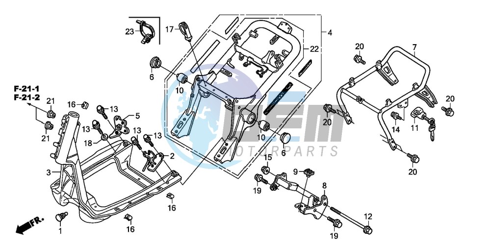 FRAME BODY (NPS505/6/8)