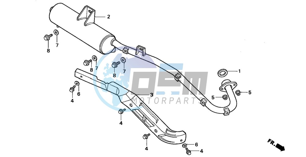 EXHAUST MUFFLER