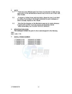 LT-Z400 (E19) drawing * CATALOG PREFACE *