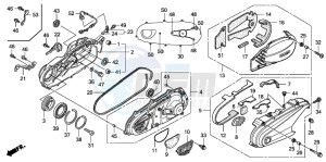 FJS600A 400 SILVER WING drawing SWINGARM (2)