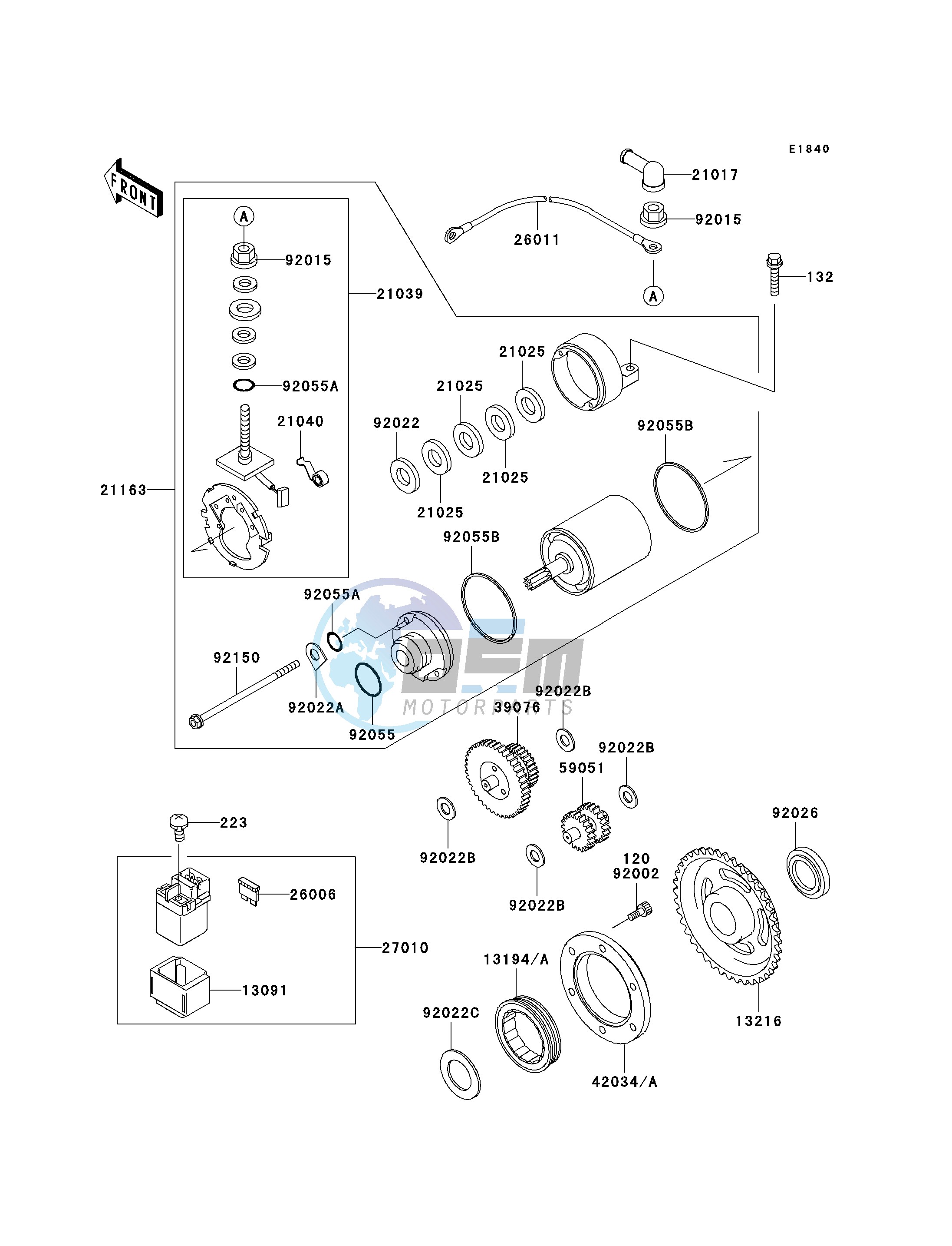 STARTER MOTOR