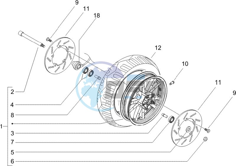 Front wheel