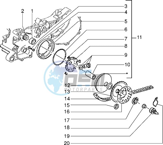 Driving pulley