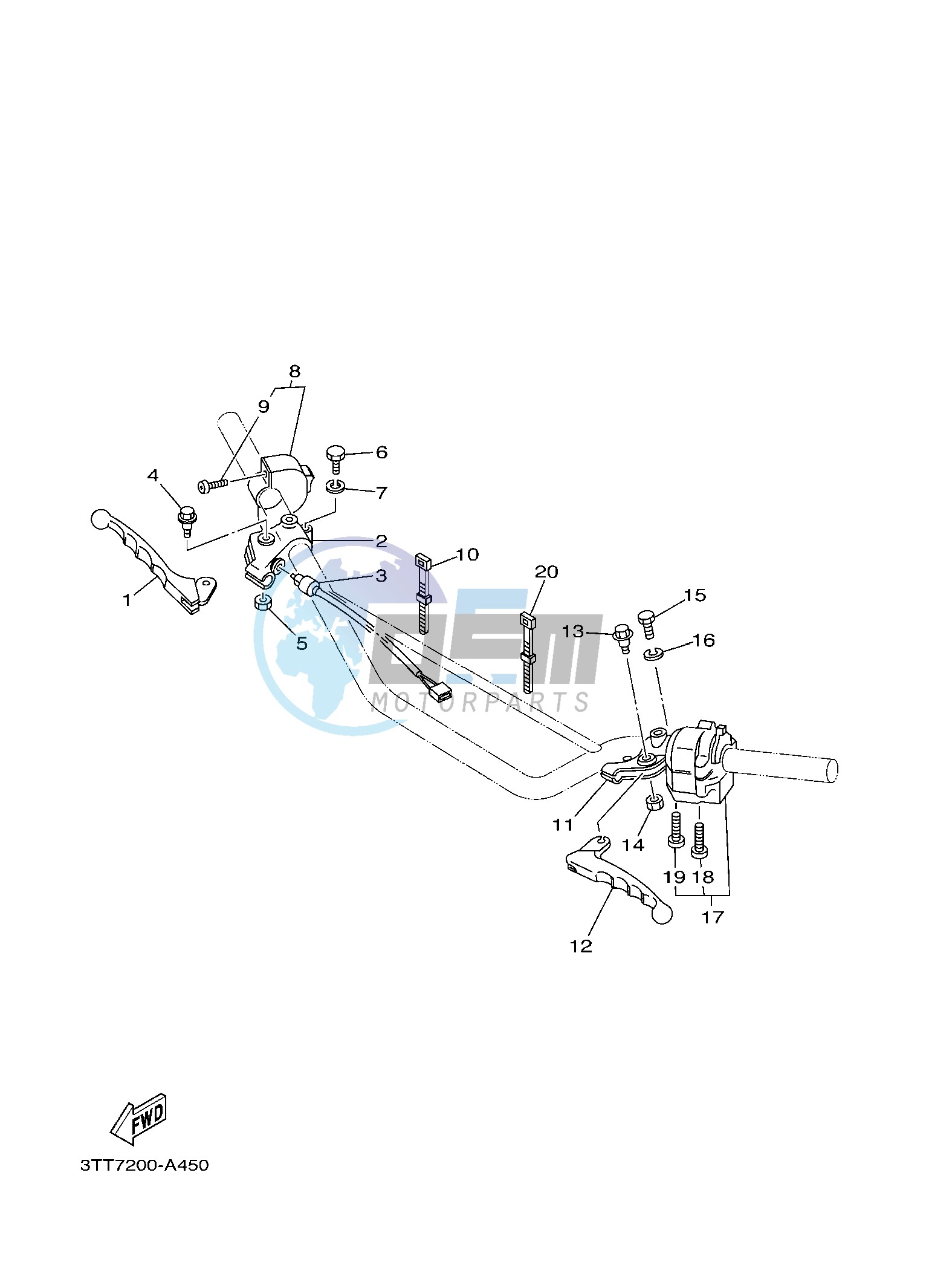 HANDLE SWITCH & LEVER