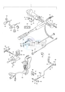 DF 25 drawing Tiller Handle