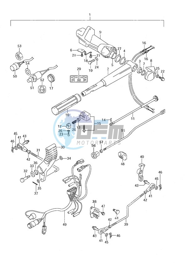 Tiller Handle