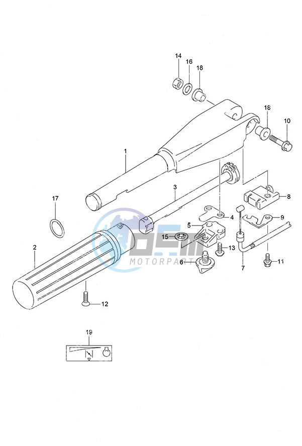 Tiller Handle