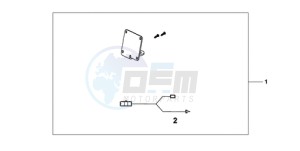 XL700V9 ED drawing H/G SUB KIT