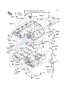 Z750_ABS ZR750M9F GB XX (EU ME A(FRICA) drawing Crankcase