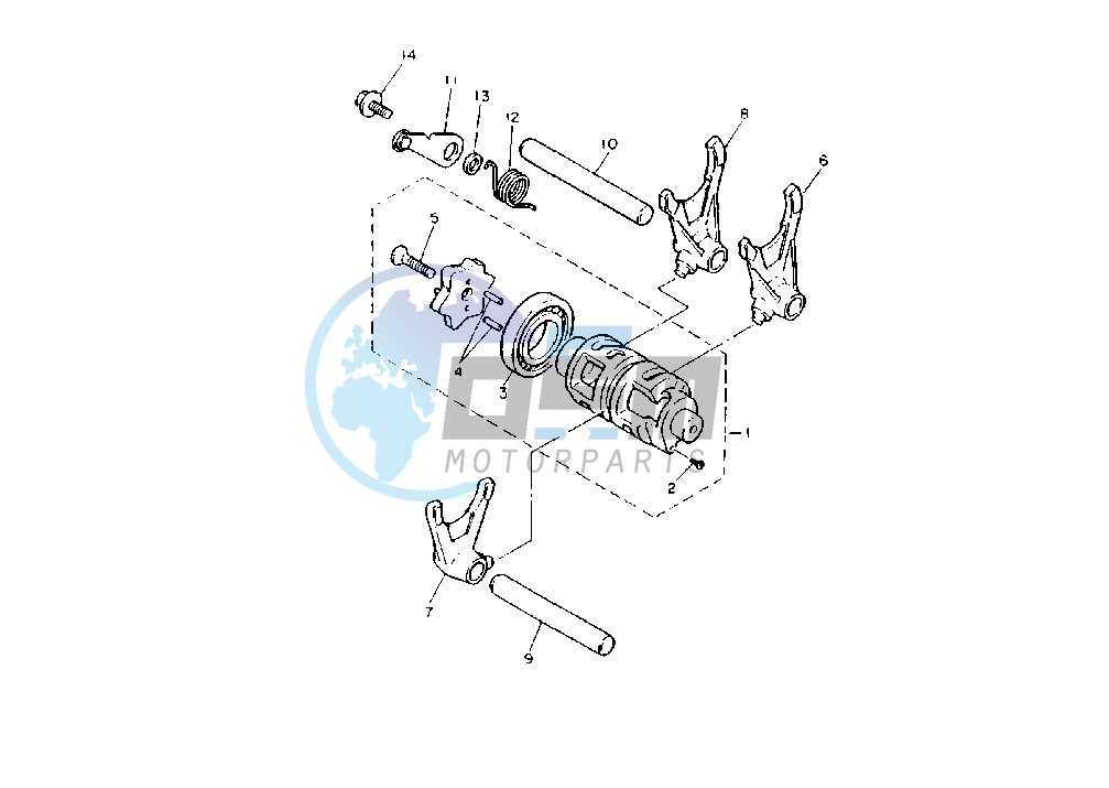 SHIFT CAM-FORK